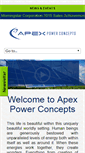 Mobile Screenshot of apexpowerconcepts.com